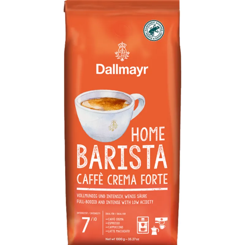 Кава в зернах Dallmayr Home Barista Caffe Crema Forte 1кг-0