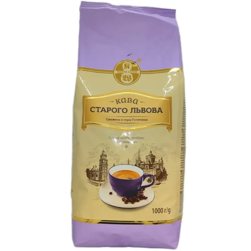 Кава в зернах Старого Львова АТРАКЦІЙНА карамель 1кг-0