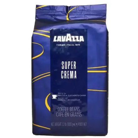 Кава в зернах LAVAZZA Super Crema 1кг