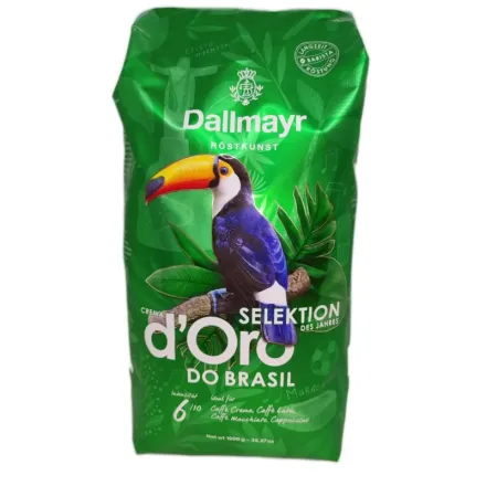Кава в зернах Dallmayr Crema d'Oro do Brasil 1кг