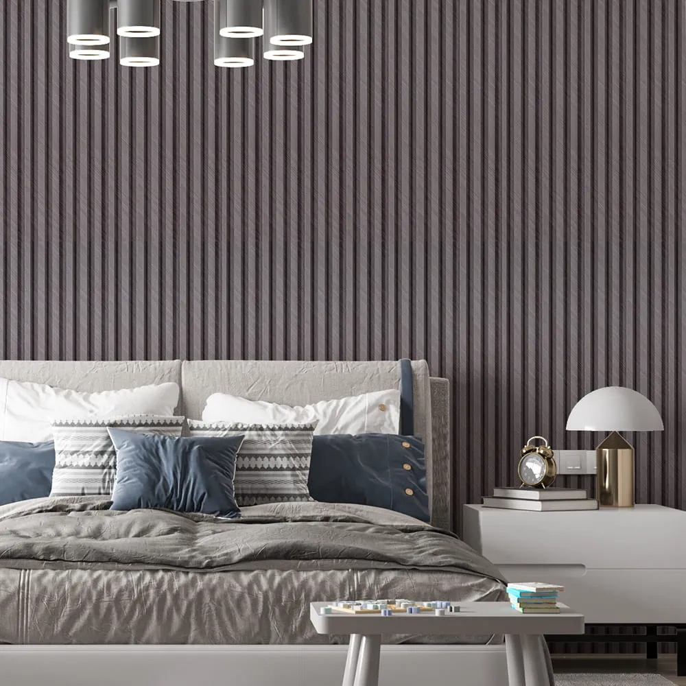 Рейка стінова декоративна сіре дерево 2900х200х27 мм-4