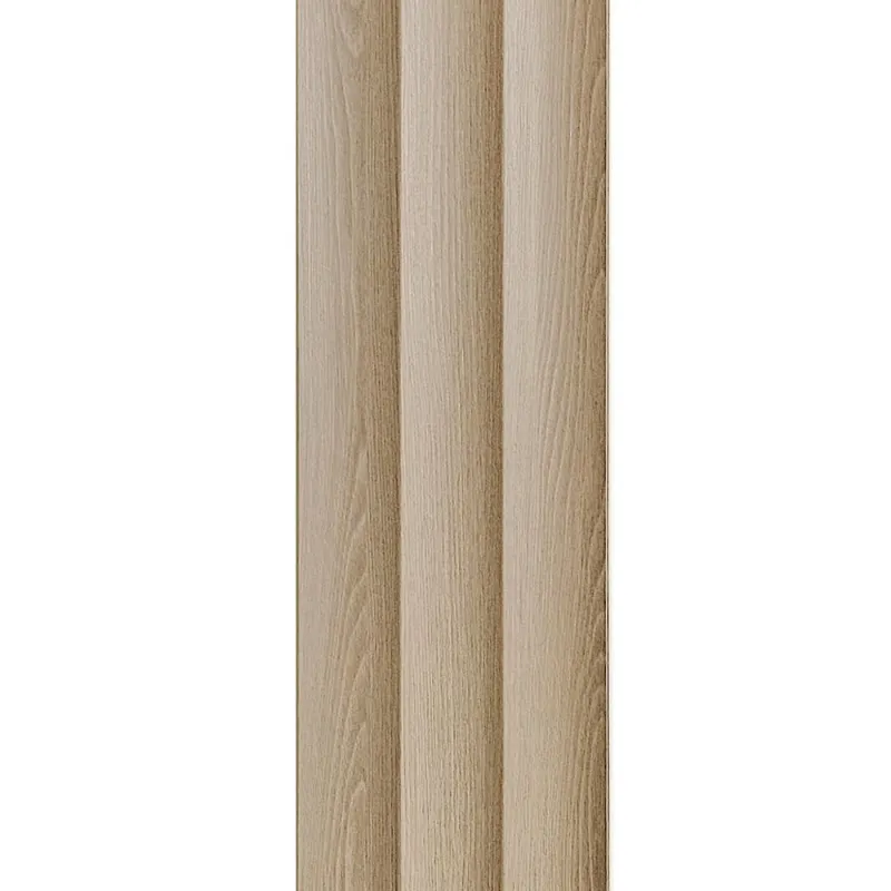 Рейка декоративна "Хвиля" черешня  2900х205х14 мм-0