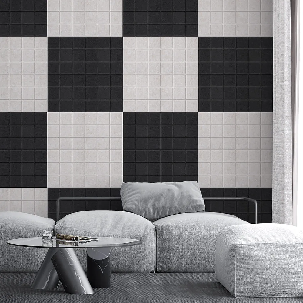 Панель звукоізоляційна самоклеюча чорна 300х300х9мм-4