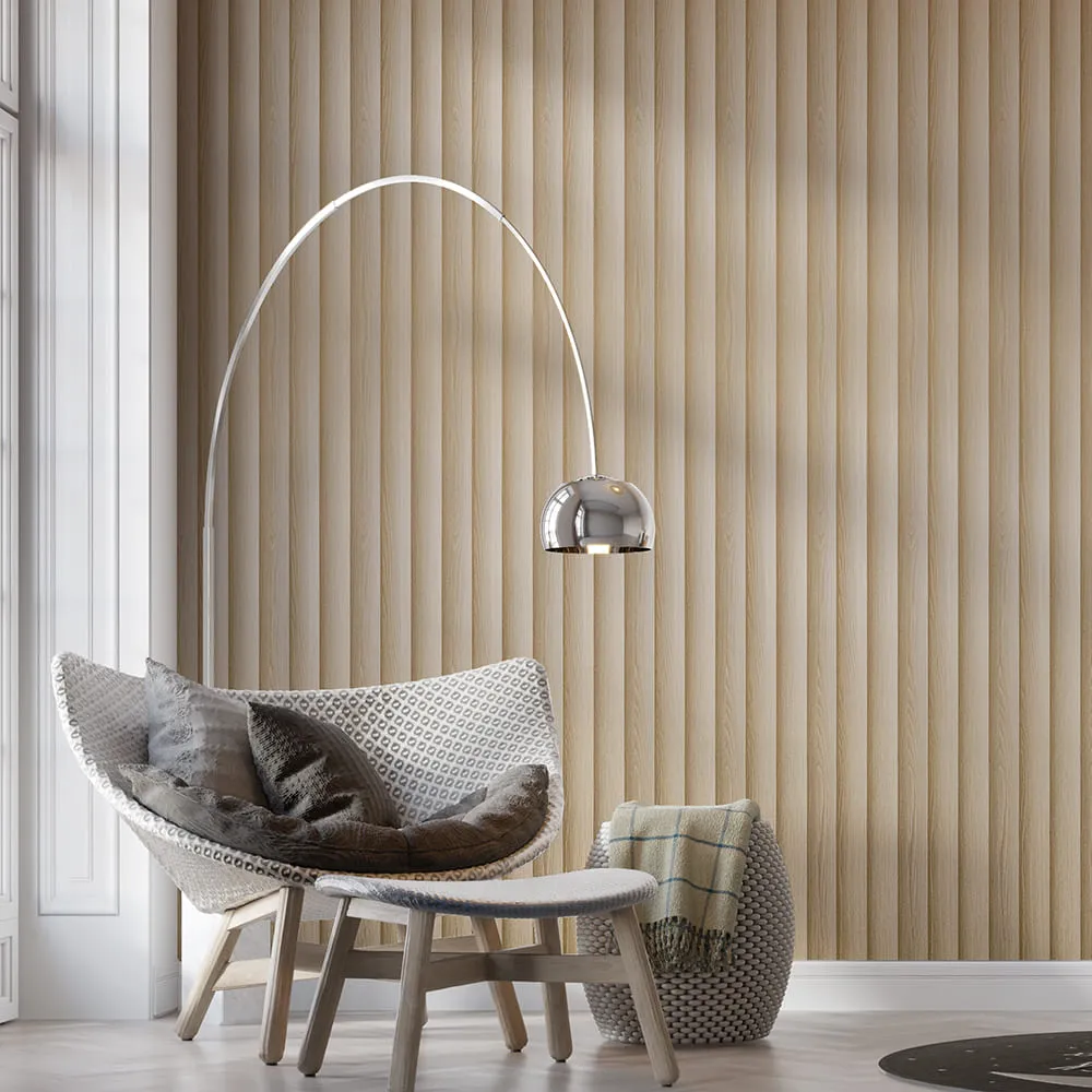 Рейка декоративна "Хвиля" черешня  2900х205х14 мм-4