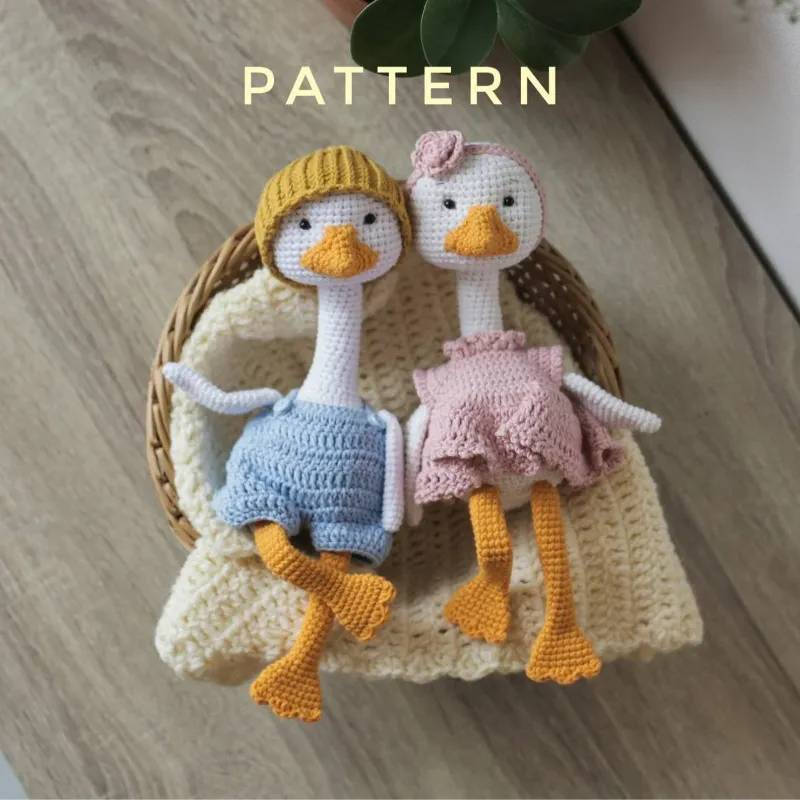 Crochet goose pattern
