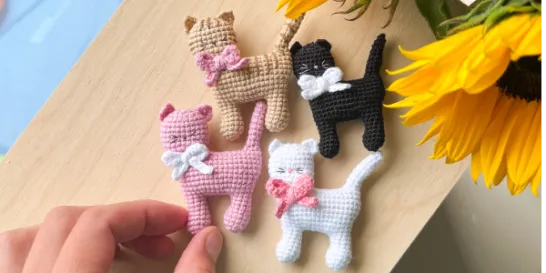 crochet brooch pattern