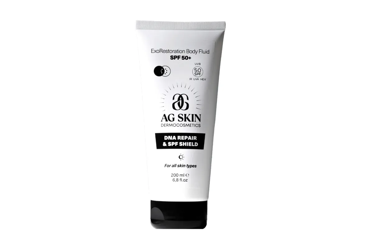 Флюїд для тіла з екзосомами та пептидами SPF 50